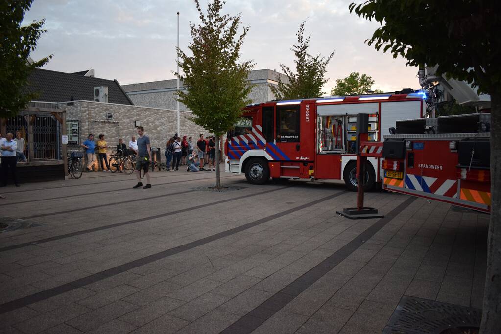 Pand ontruimd wegens brand