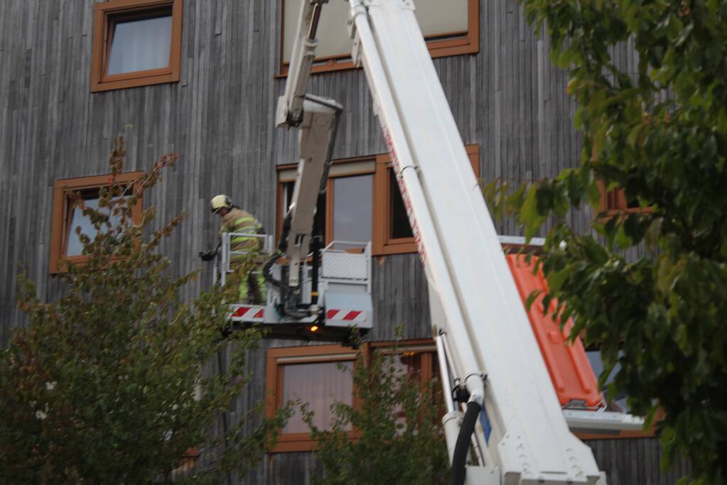 Pand ontruimd wegens brand