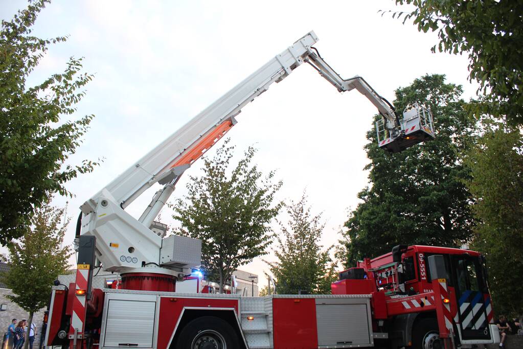 Pand ontruimd wegens brand