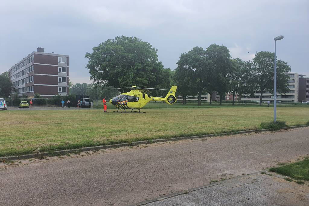 Traumateam ingevlogen voor incident in woning