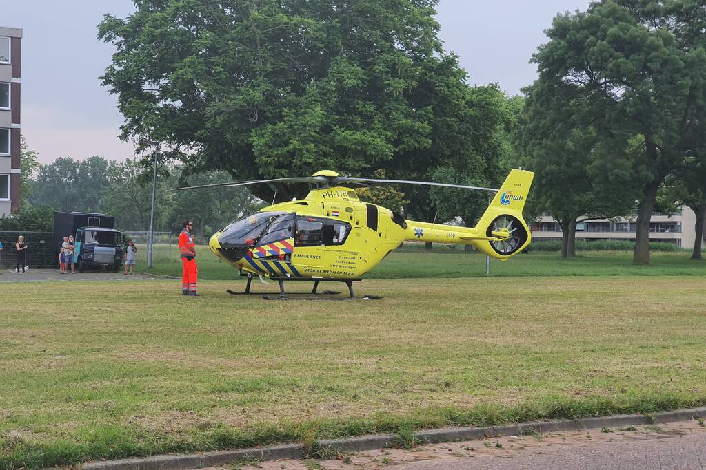 Traumateam ingevlogen voor incident in woning