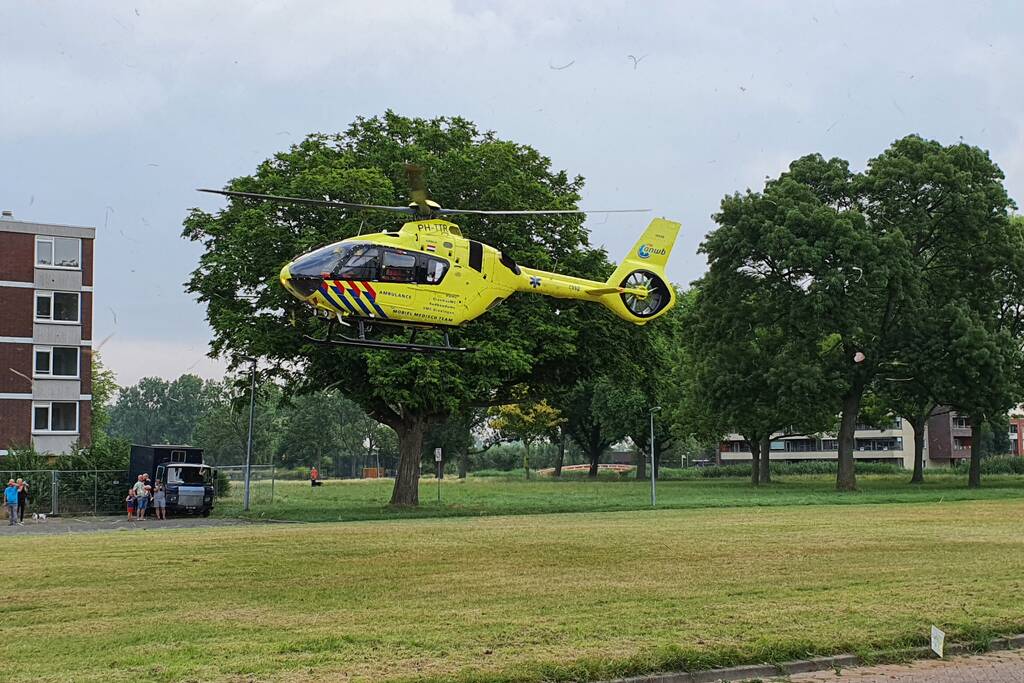 Traumateam ingevlogen voor incident in woning