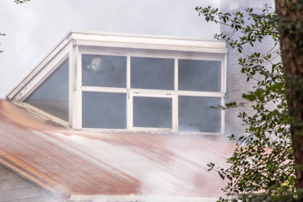 Grote brand in leegstaande villa
