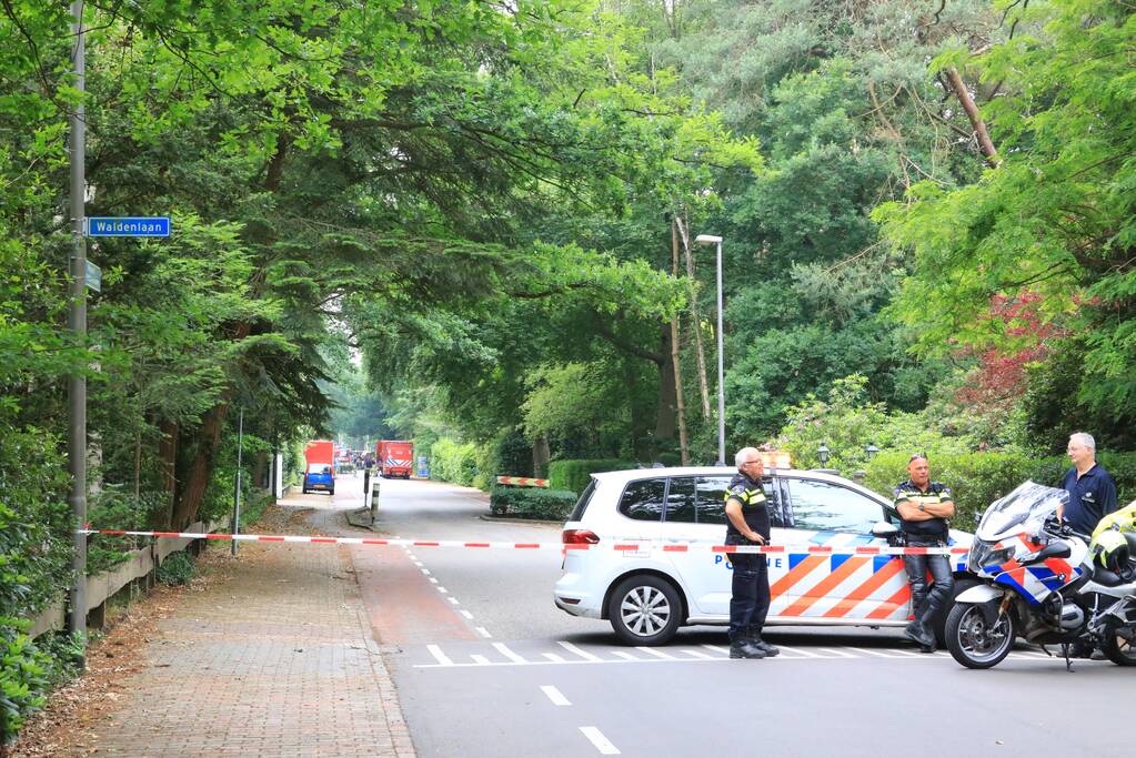 Grote brand in leegstaande villa