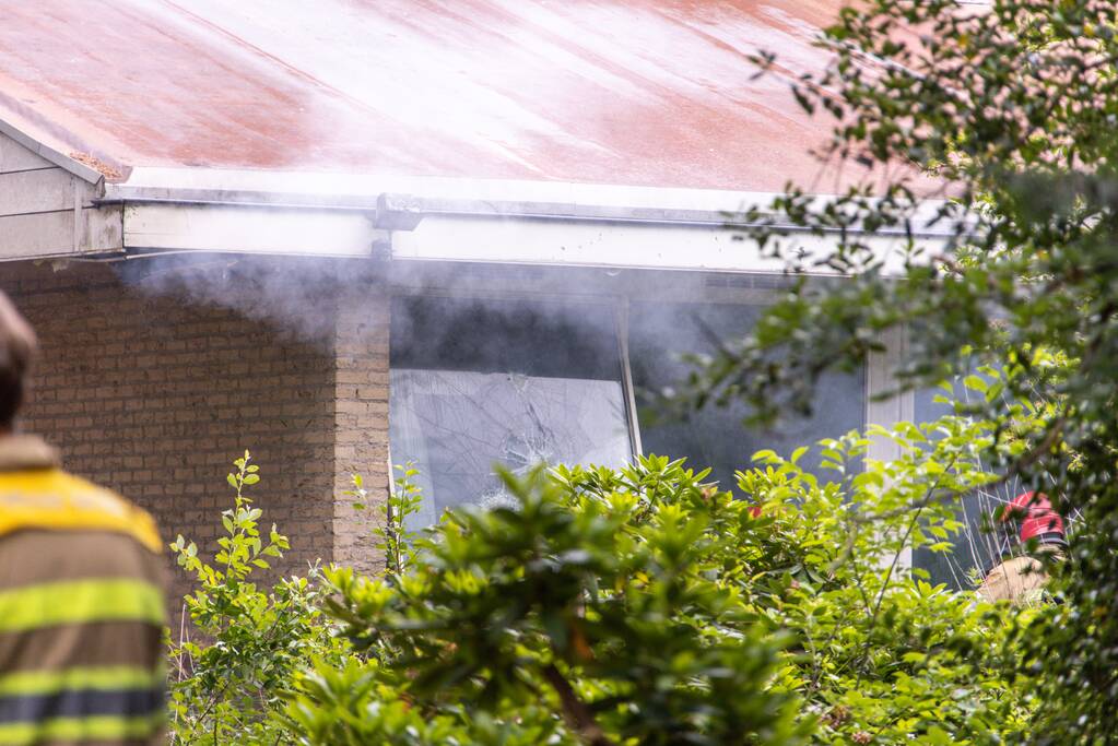 Grote brand in leegstaande villa