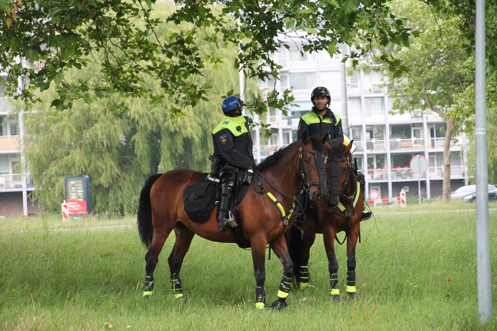 Veel politie voor demonstratie Black Lives Matters