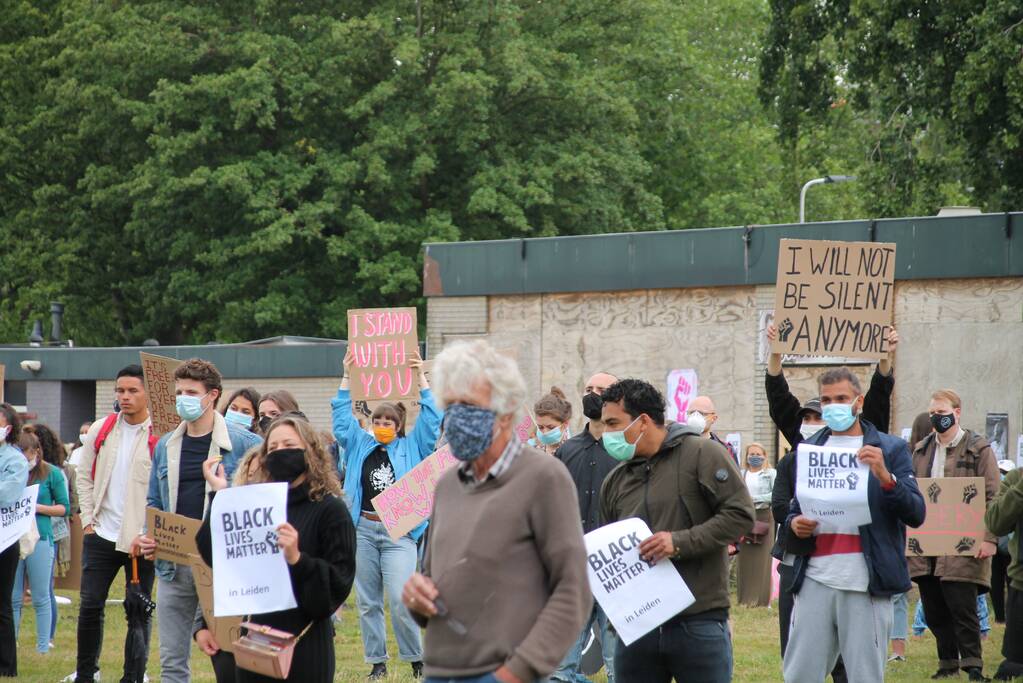 Veel politie voor demonstratie Black Lives Matters
