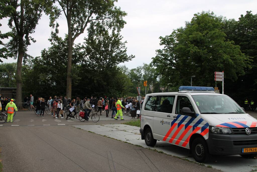 Veel politie voor demonstratie Black Lives Matters