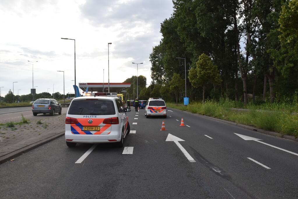 Motorrijder gewond na botsing met auto