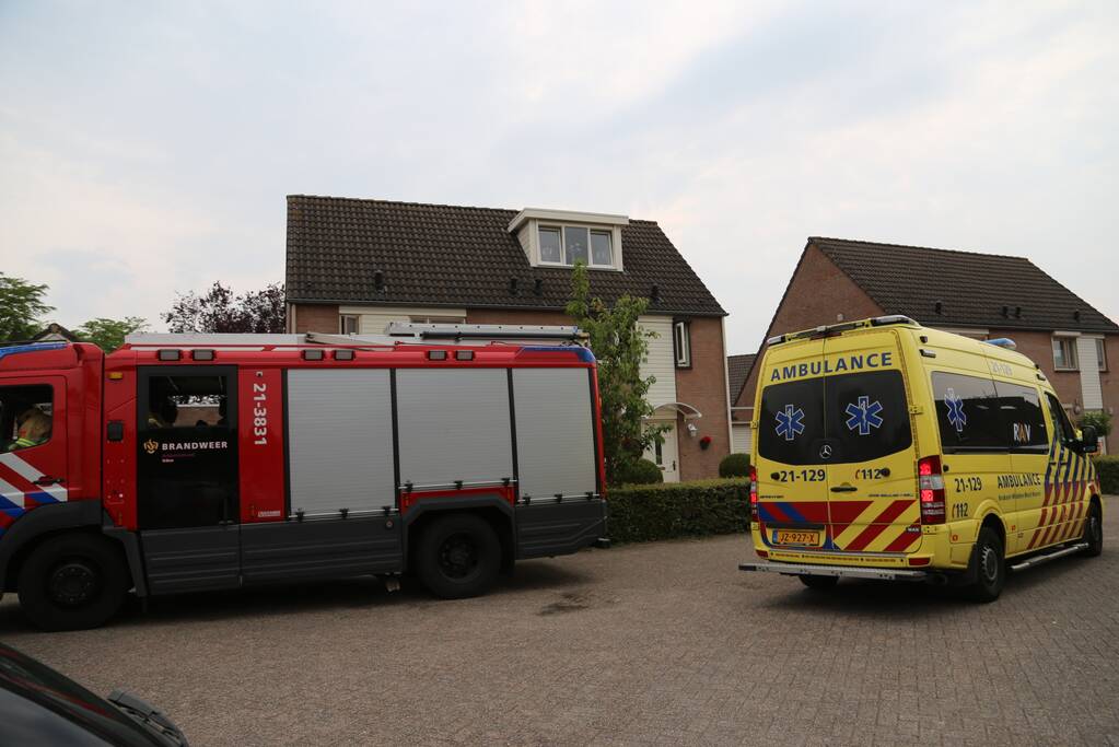 Man gewond door brandende vloeistof