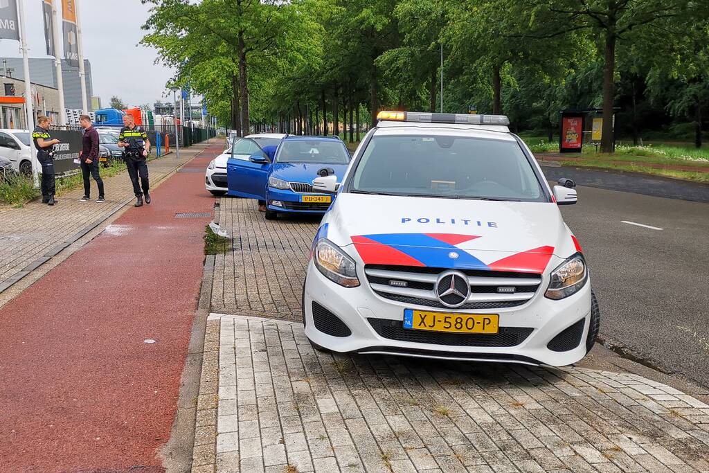 Schade bij kop-staartaanrijding bedrijventerrein De Frankeneng