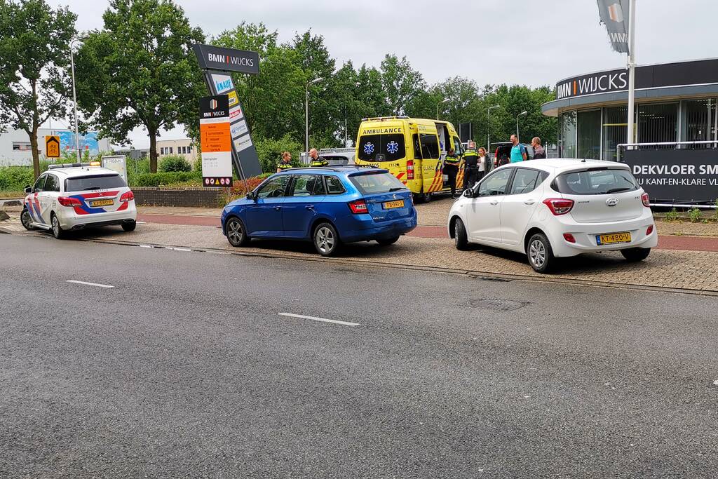 Schade bij kop-staartaanrijding bedrijventerrein De Frankeneng