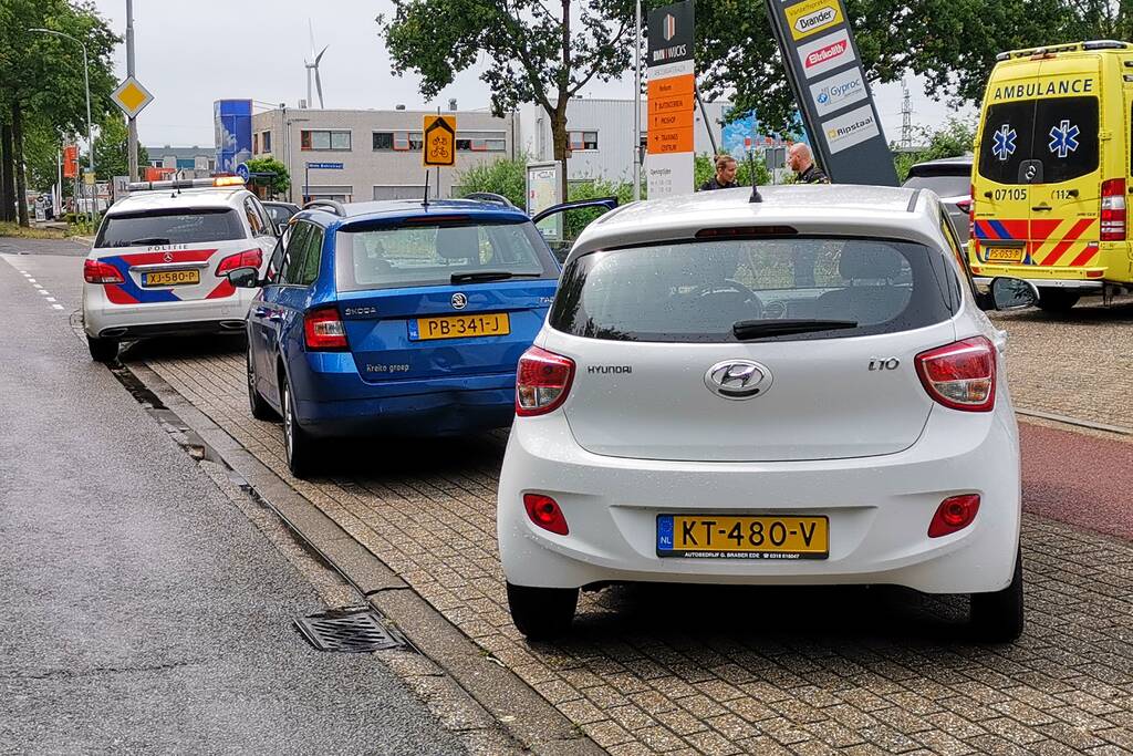 Schade bij kop-staartaanrijding bedrijventerrein De Frankeneng