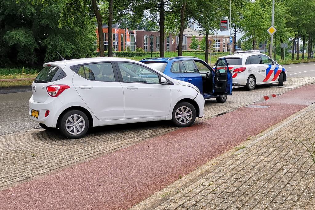 Schade bij kop-staartaanrijding bedrijventerrein De Frankeneng