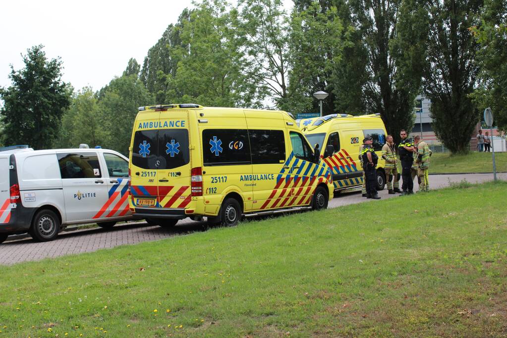 Grote inzet bij incident flatwoning