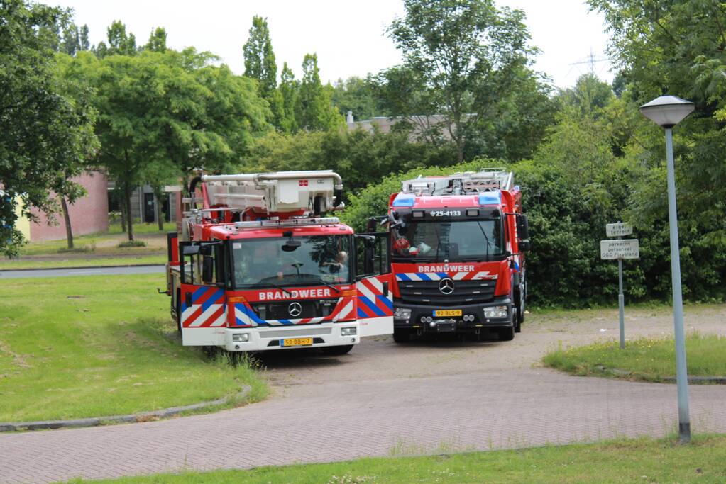 Grote inzet bij incident flatwoning