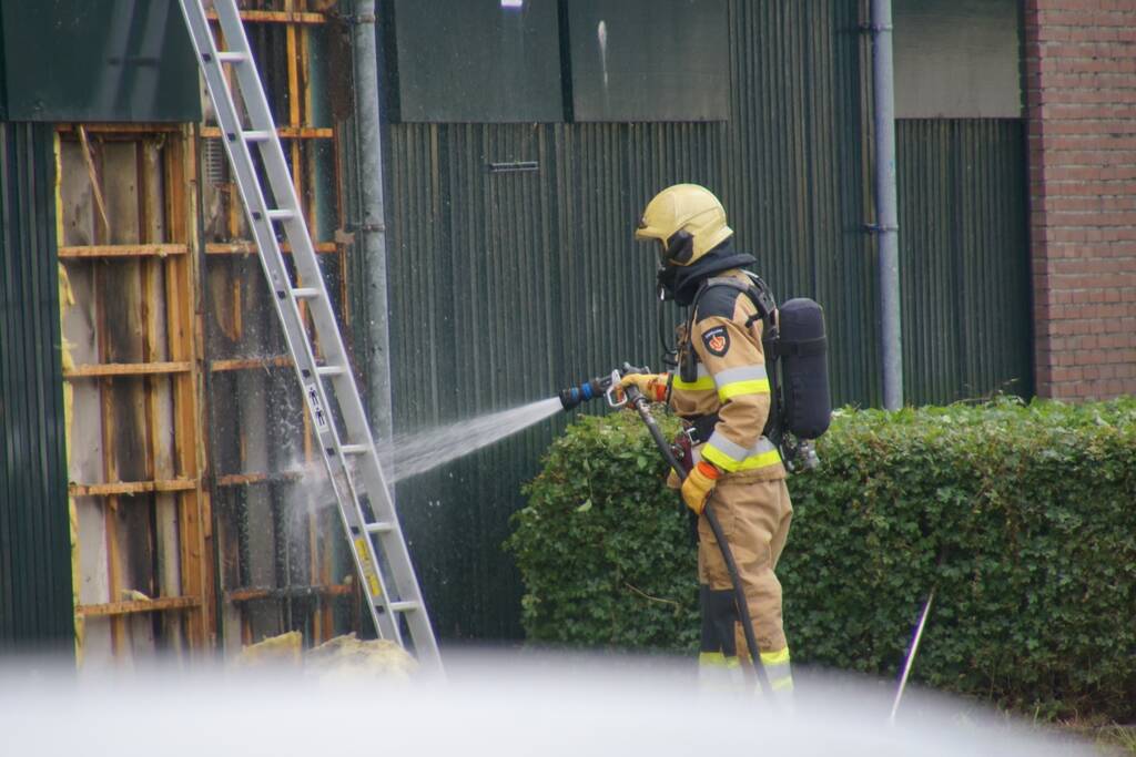 Voetbalvereniging getroffen door brand
