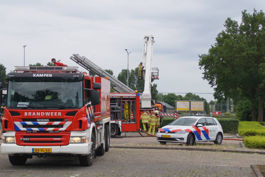 Voetbalvereniging getroffen door brand