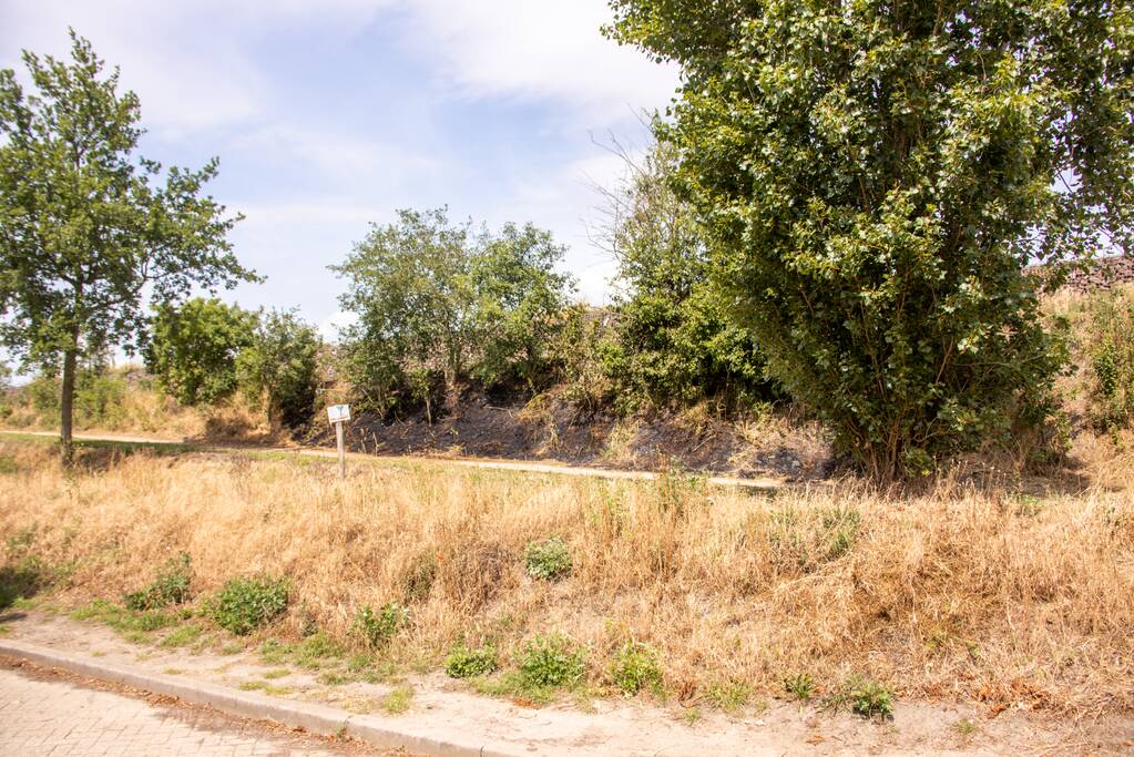 Omwonenden blussen brand met tuinslang