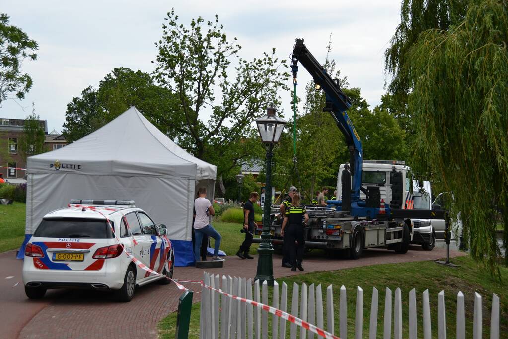 Lichaam aangetroffen in sloot