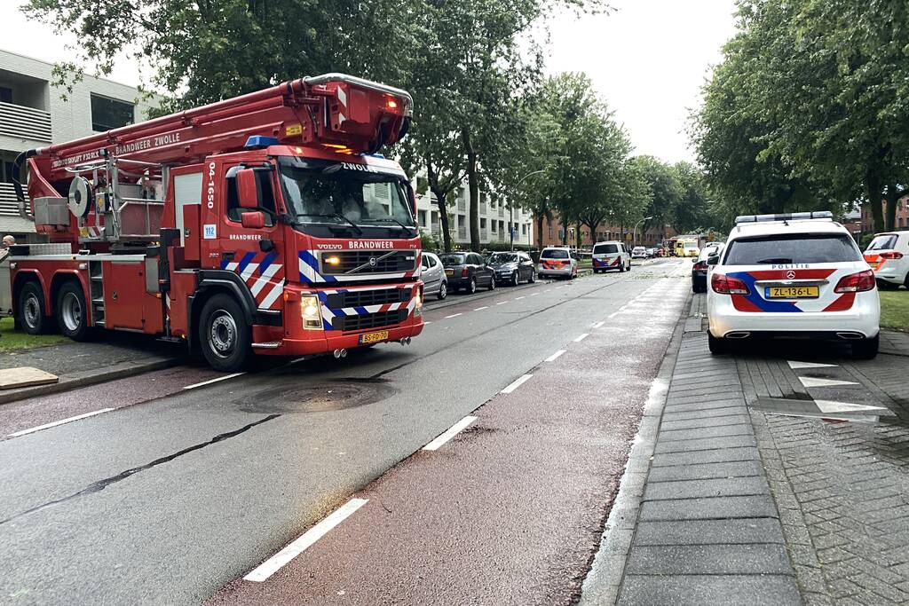 Vrouw overleden door omgevallen boom