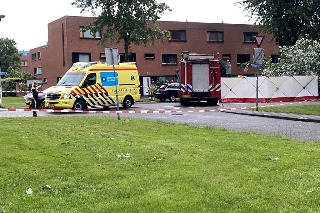 Vrouw overleden door omgevallen boom