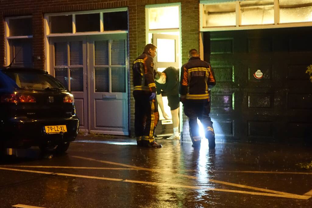 Water stroomt woning binnen