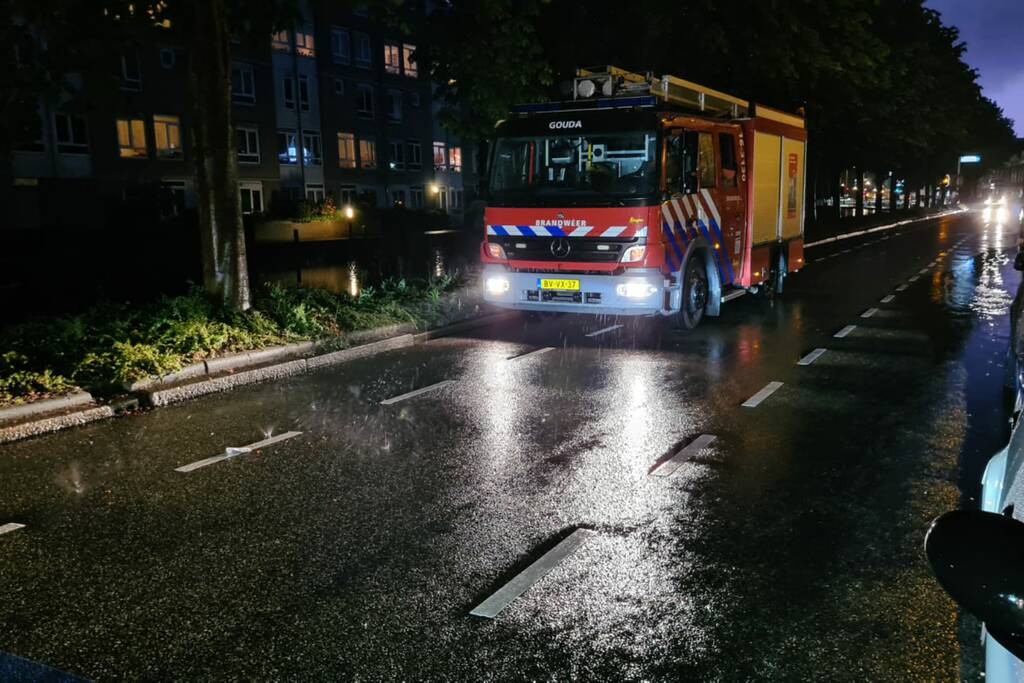 Water stroomt woning binnen