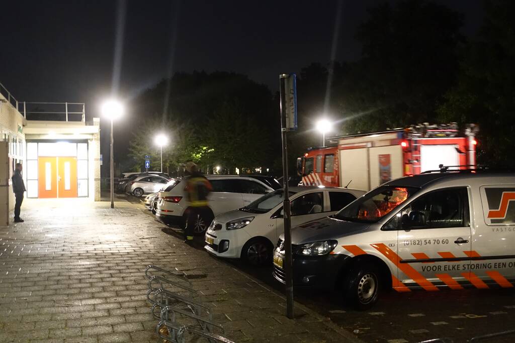 Wateroverlast in buurtcentrum