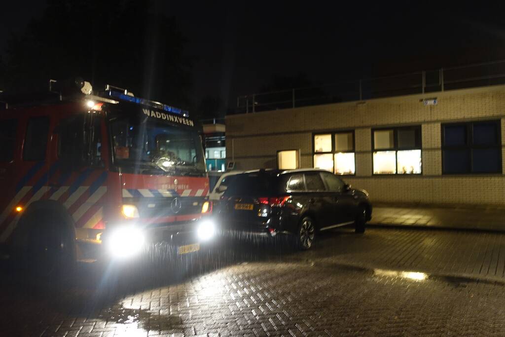 Wateroverlast in buurtcentrum