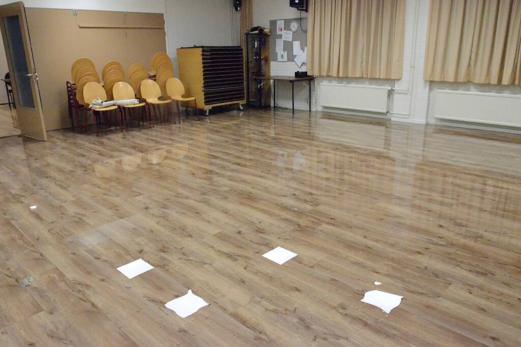 Wateroverlast in buurtcentrum