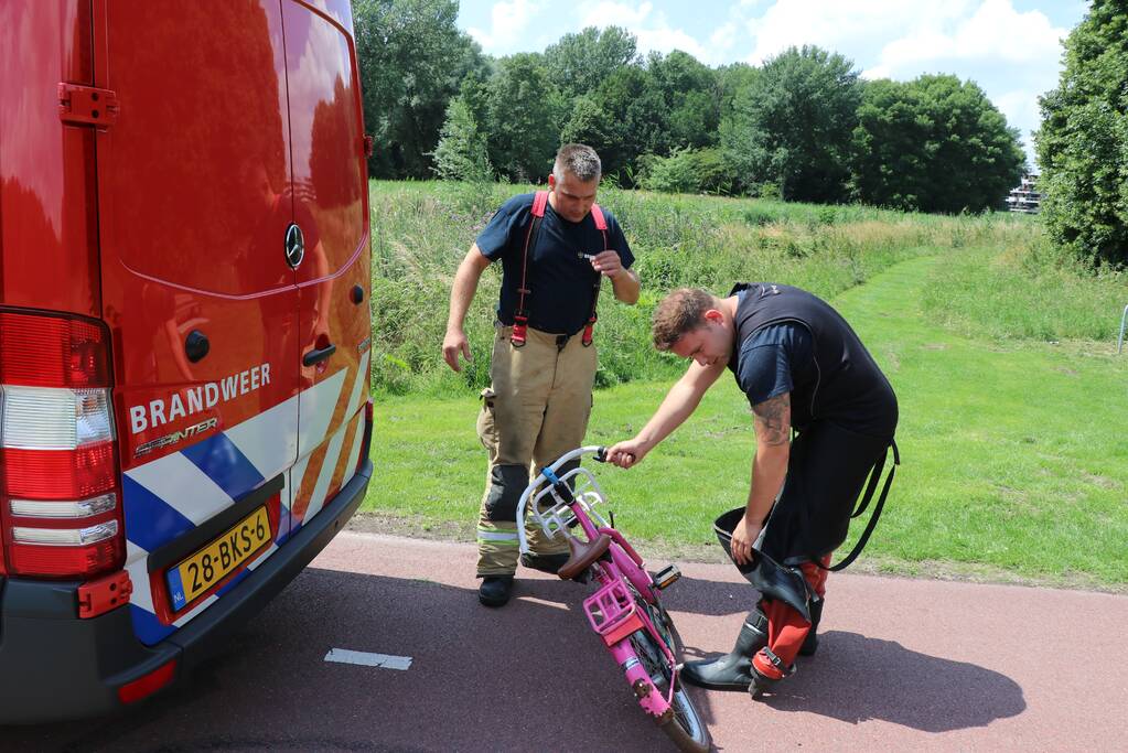 Zoekactie na aantreffen kinderfiets Nieuwerkerse Tocht