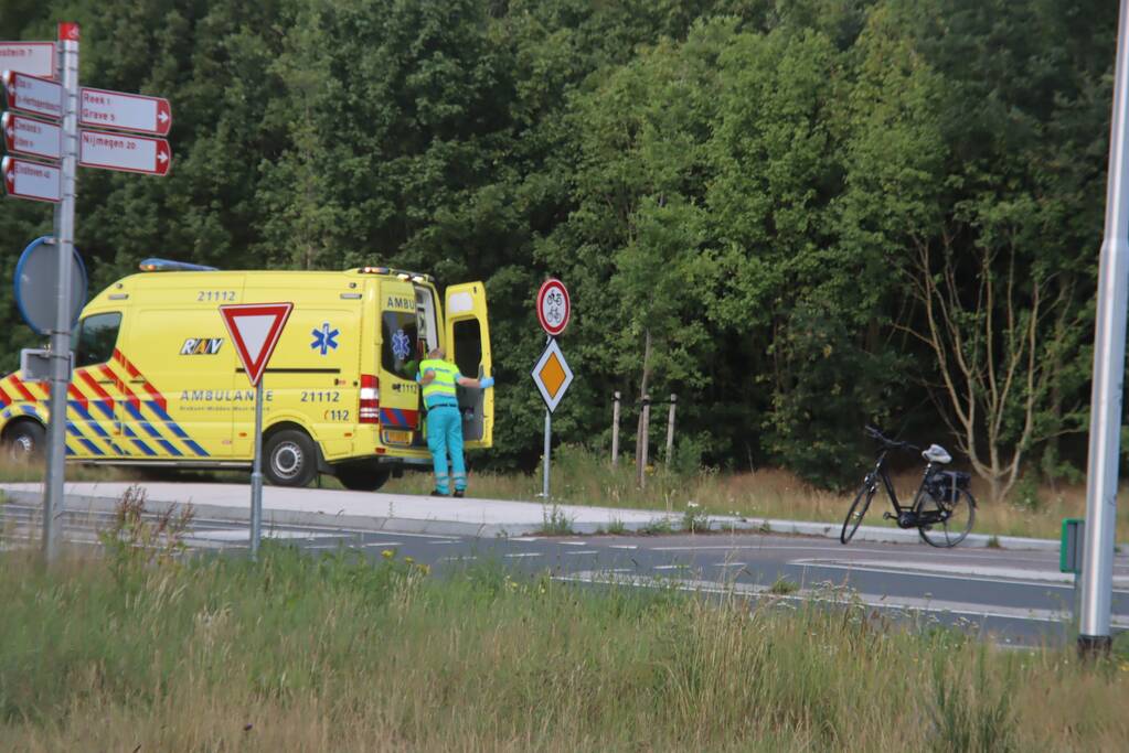 E-biker gewond na valpartij