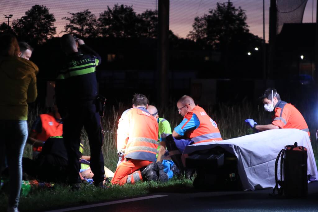Voetganger zwaargewond tijdens oversteken