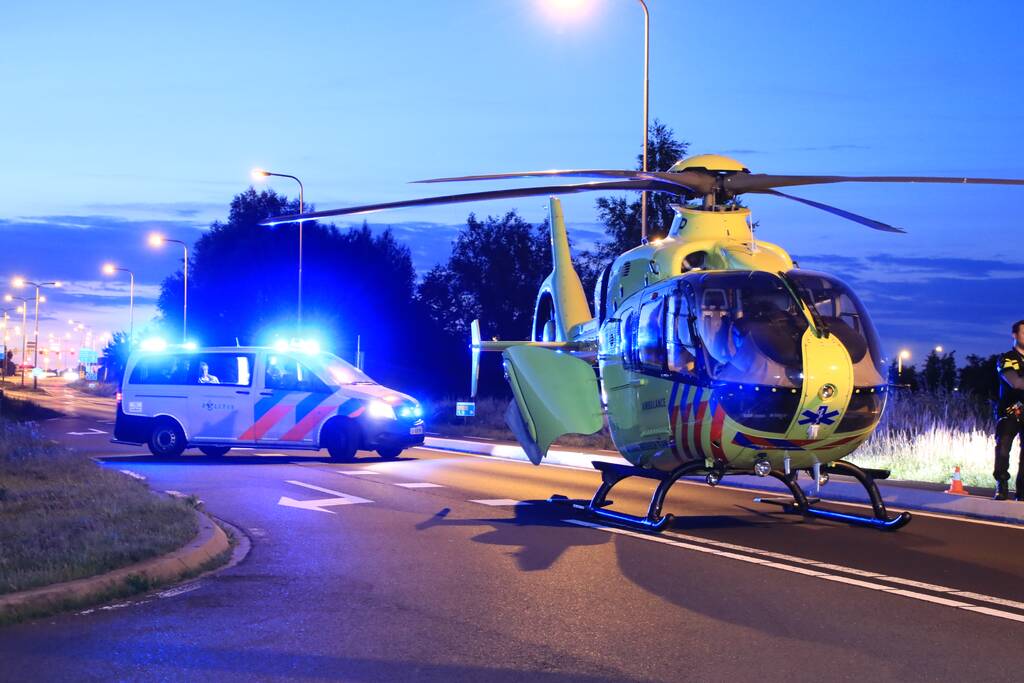 Voetganger zwaargewond tijdens oversteken