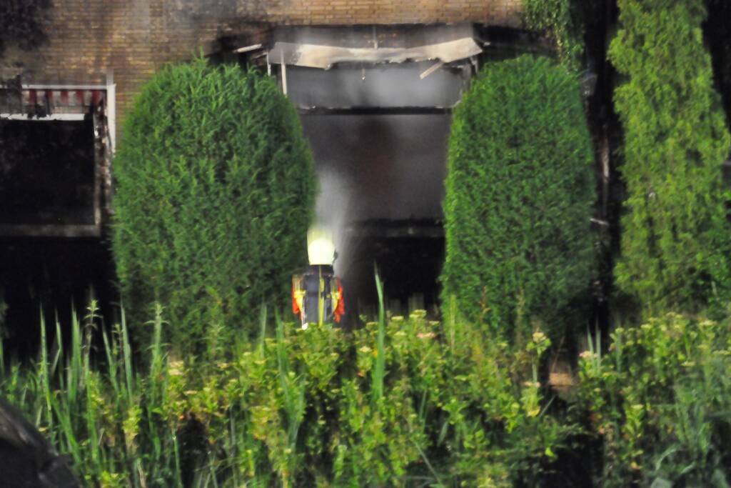 Grote brand in vrijstaande woning