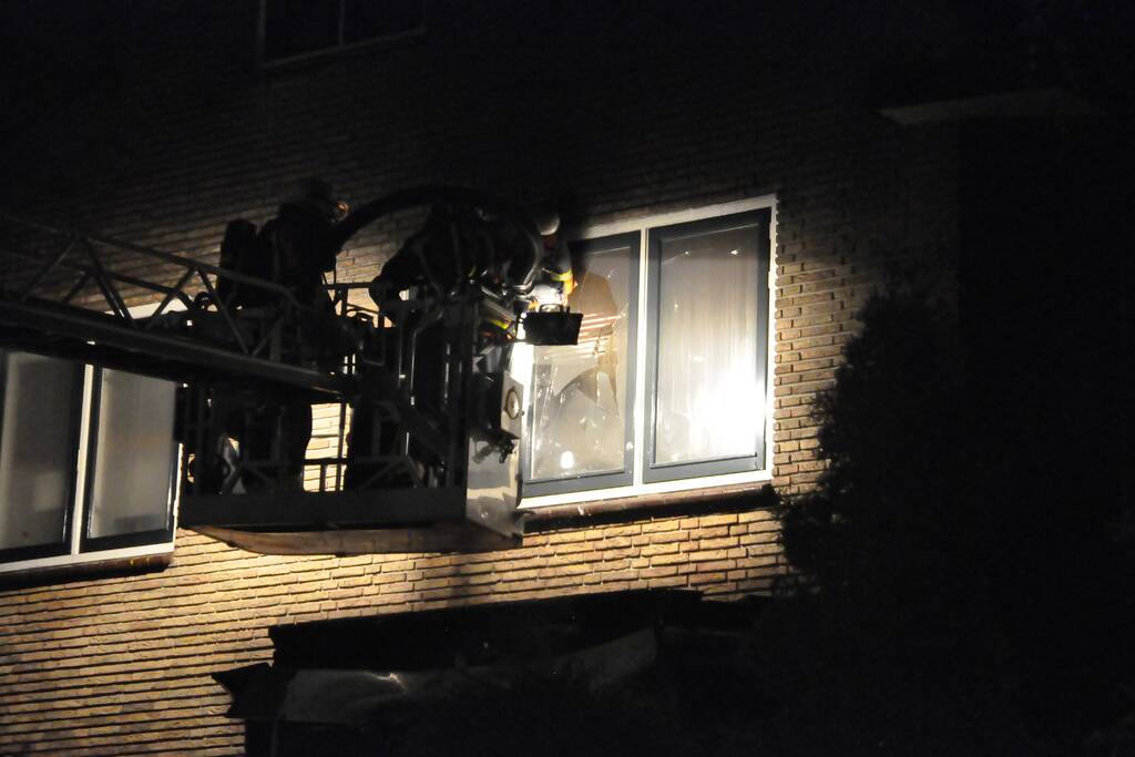 Grote brand in vrijstaande woning