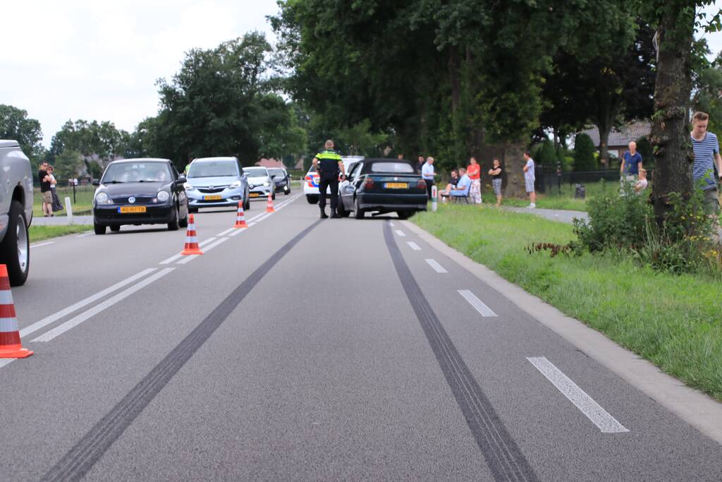 Forse schade bij kop-staart botsing