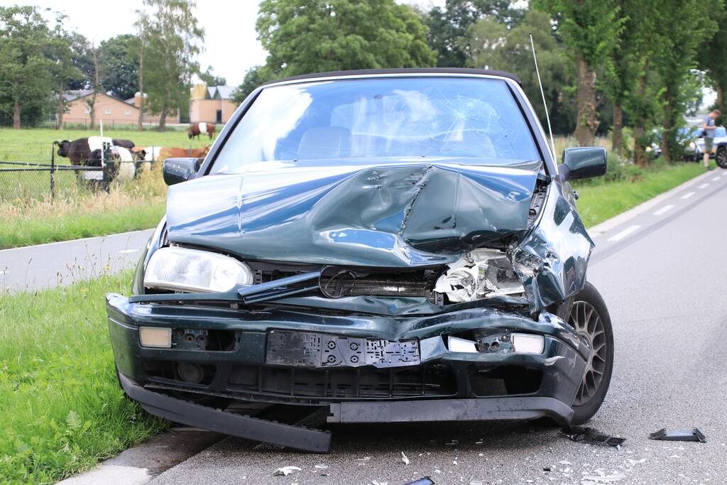 Forse schade bij kop-staart botsing