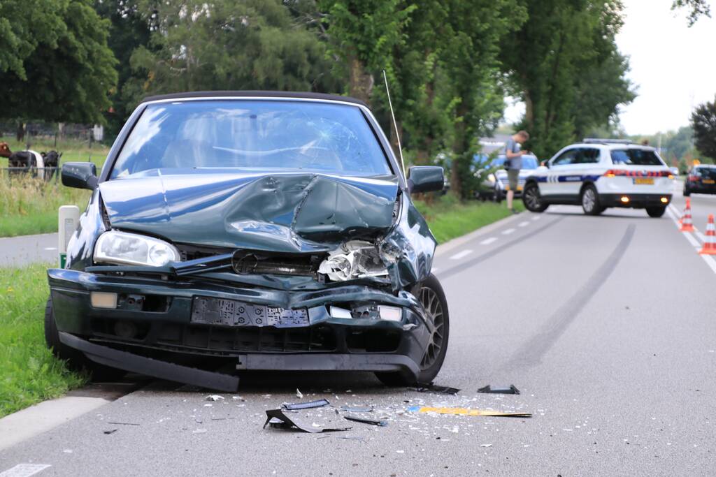 Forse schade bij kop-staart botsing