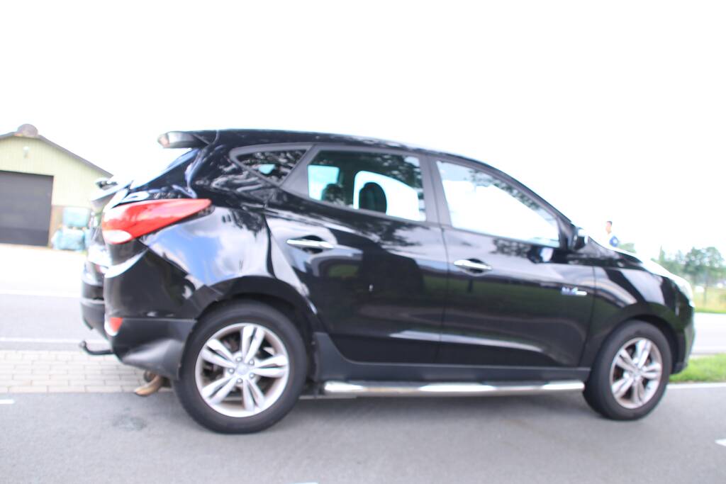 Forse schade bij kop-staart botsing