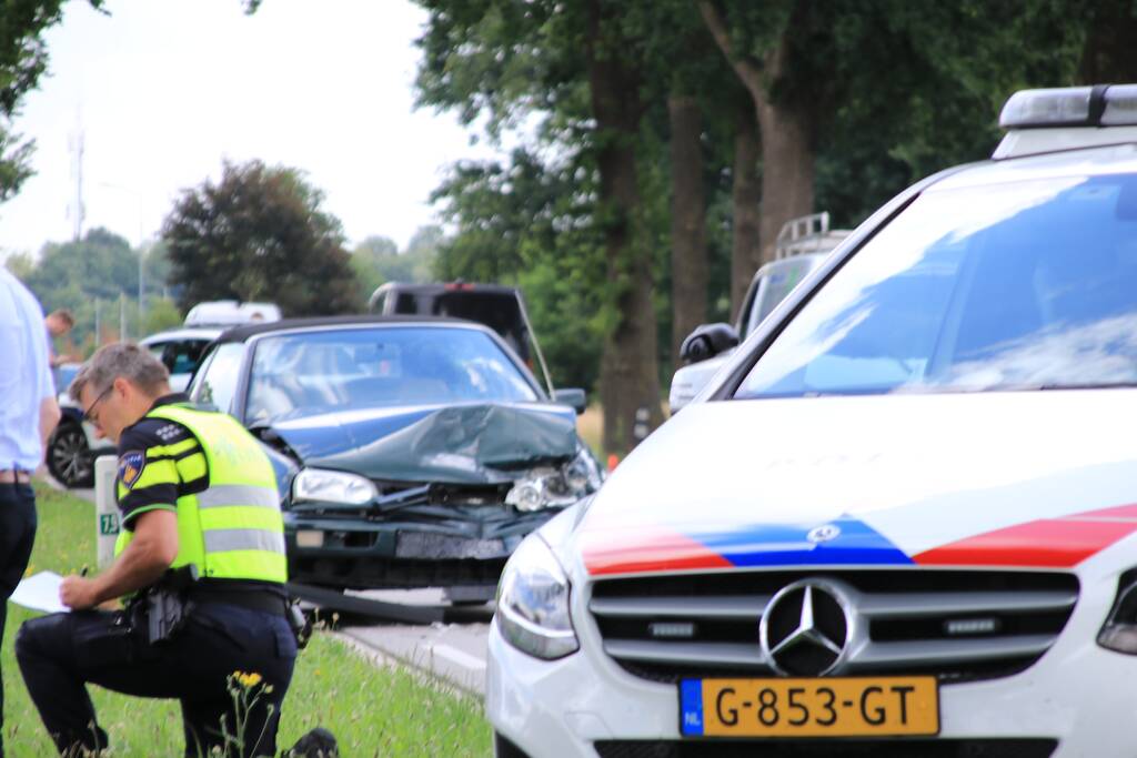 Forse schade bij kop-staart botsing