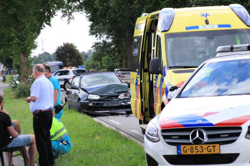 Forse schade bij kop-staart botsing