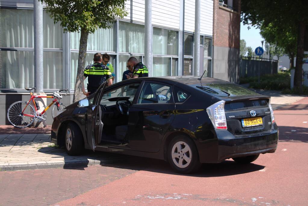 Automobilist botst tegen boom na uitwijkmanoeuvre