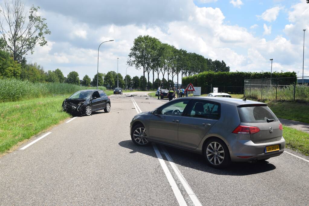 Enorme ravage na frontale botsing