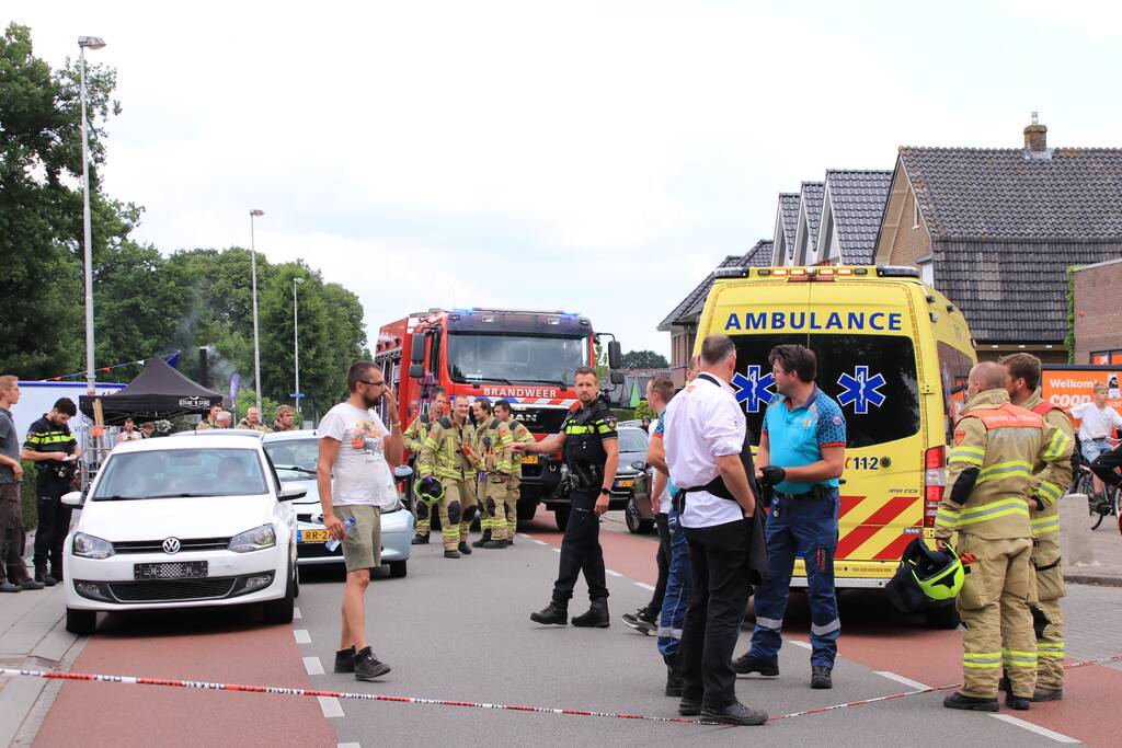 Drie auto's betrokken bij kop-staart botsing
