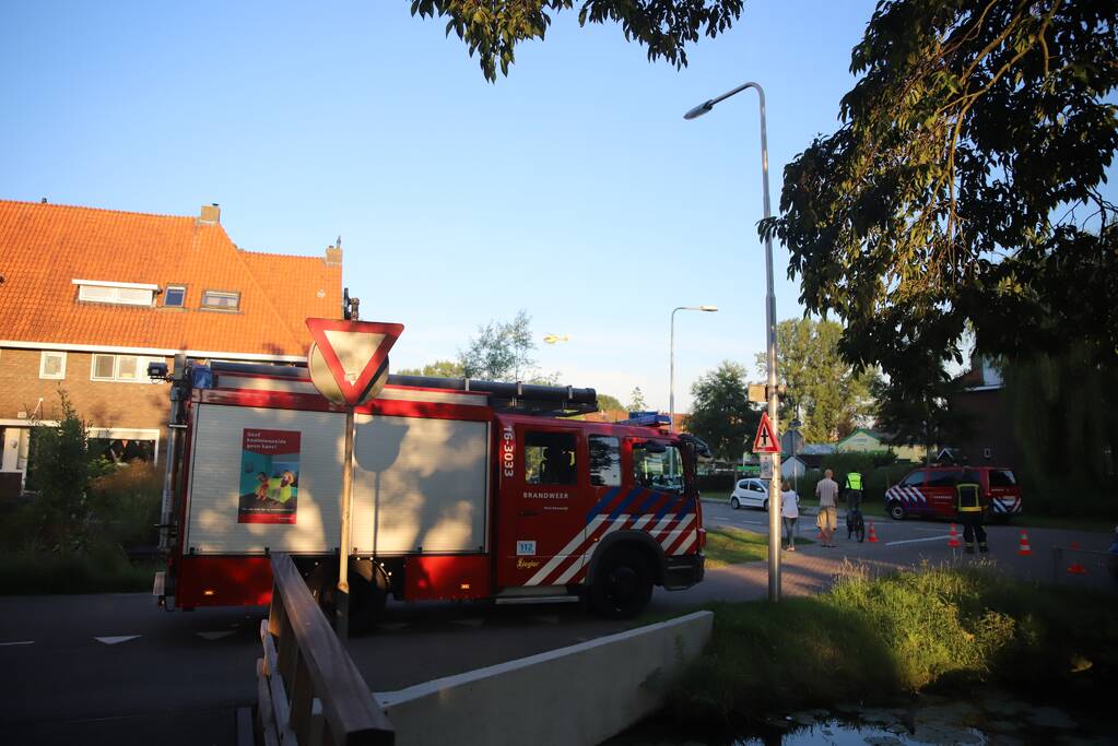 Overleden persoon aangetroffen in het water