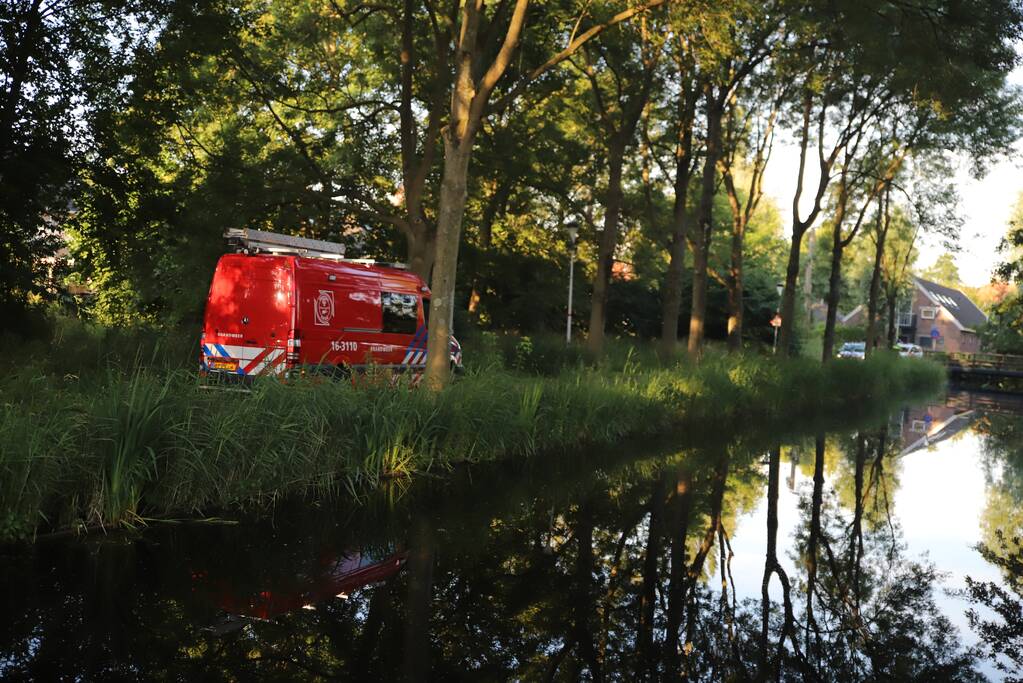 Overleden persoon aangetroffen in het water