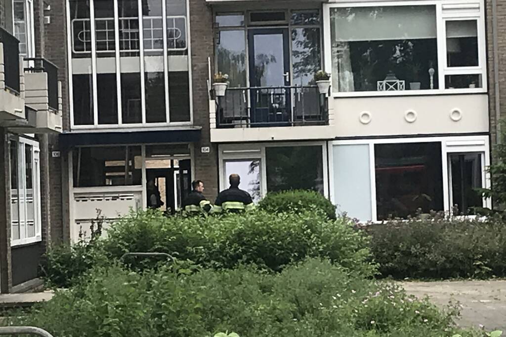 Onderzoek naar gaslucht in flat