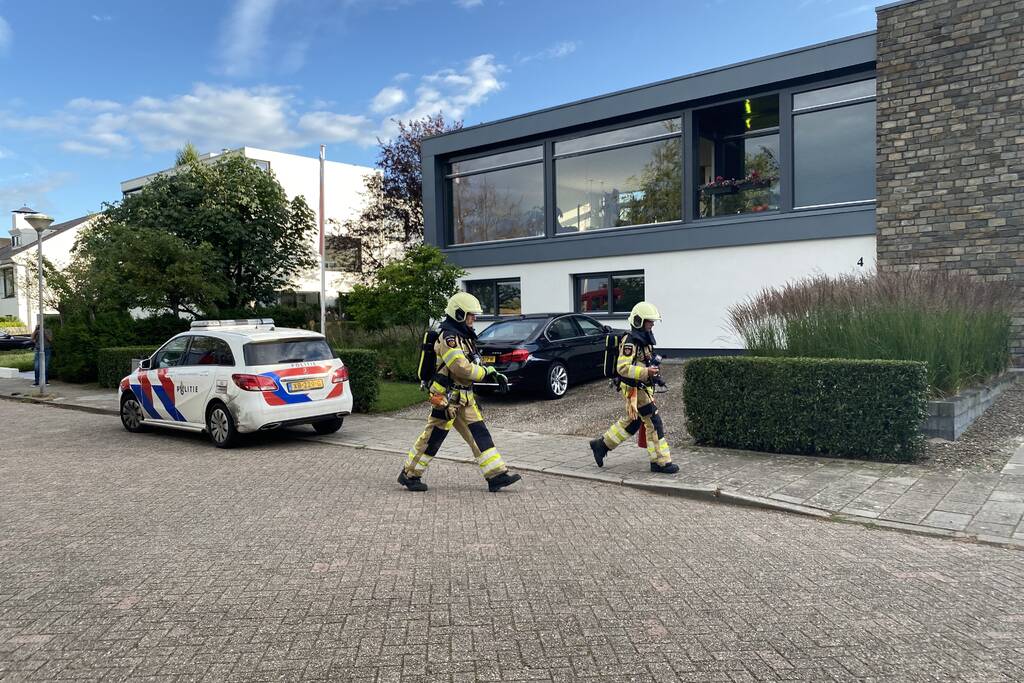 Klein brand in keuken